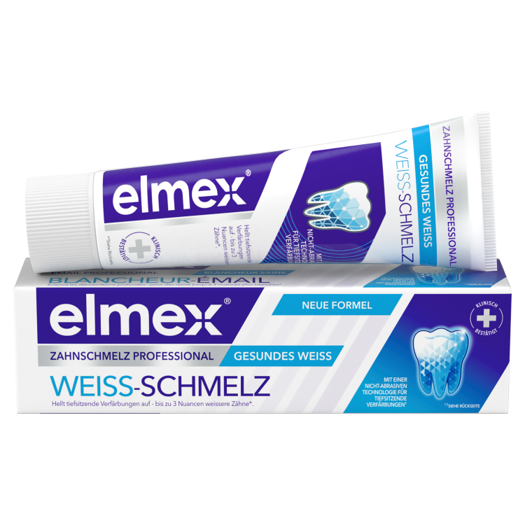 Produkte elmex Kariesschutz Zahnpasta Zahnbürste Mundspülung