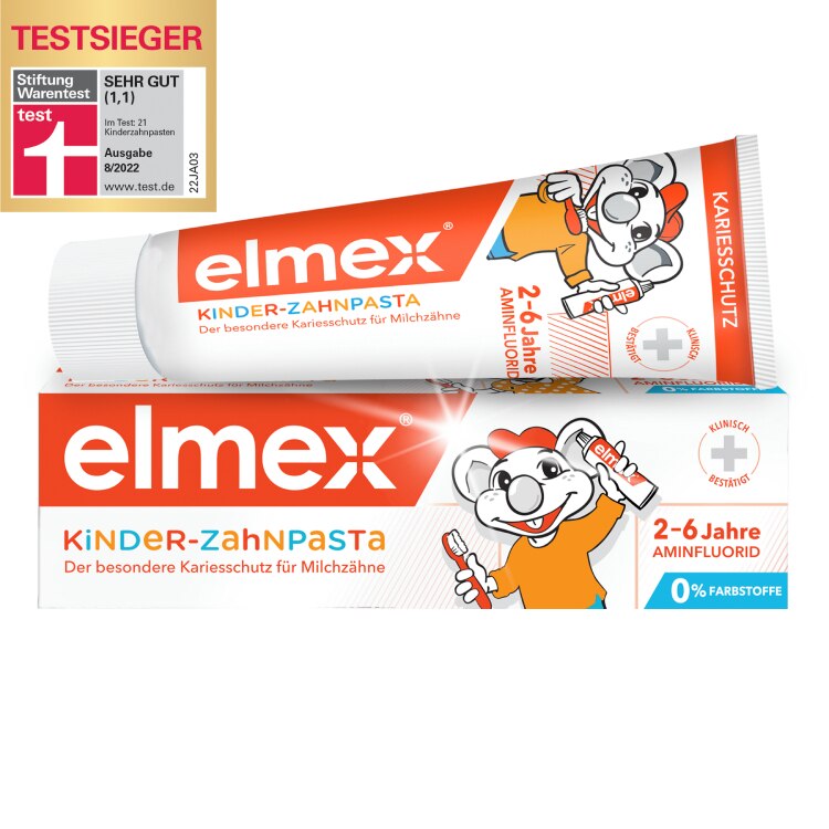 elmex® Kinder-Zahnpasta