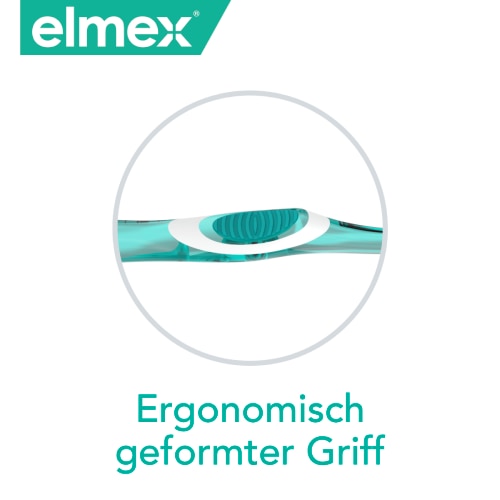 Ergonomisch geformter Griff