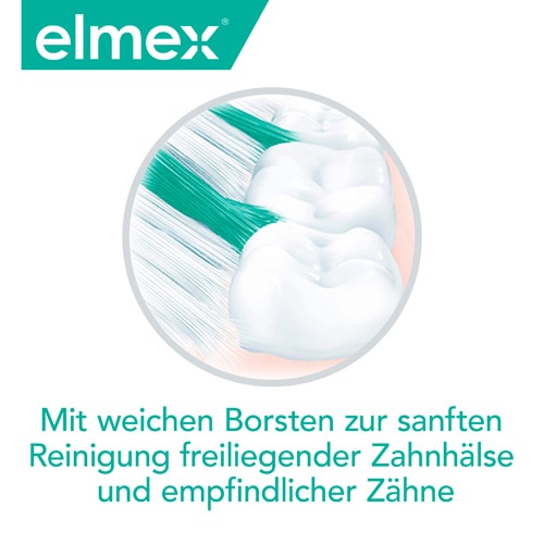 Mit weichen Borsten