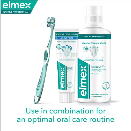 Elmex sensitive professional Whitening Zahnpasta Vorteil